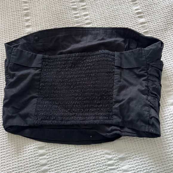 Abercrombie cropped linen blend top - Picture 2 of 3